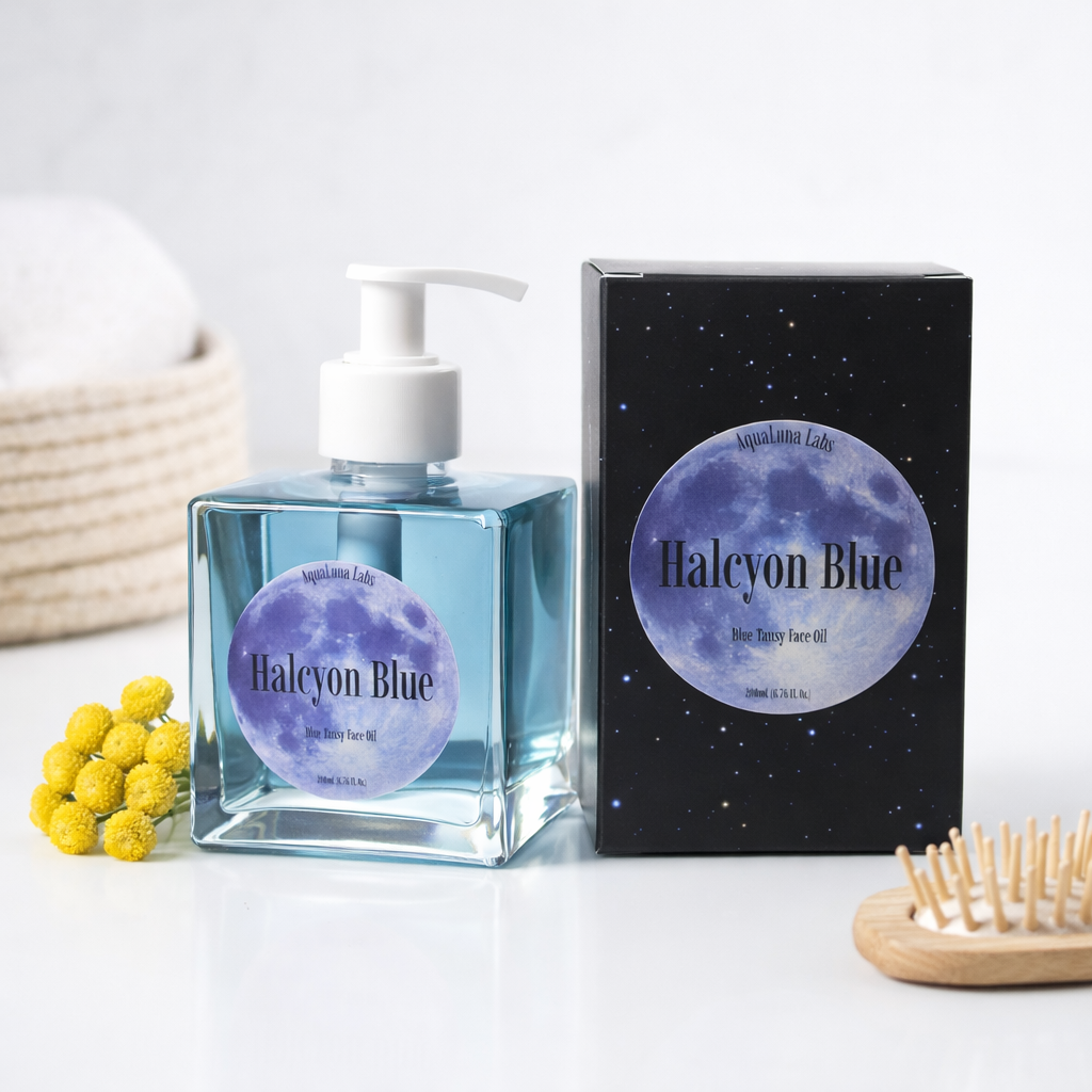 Halcyon Blue Tansy Oil - Face, Body & Hair - 200mL (6.76fl oz)